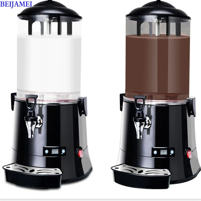 Търговска машина за приготвяне на горещ шоколад 5Л/10л, диспенсер за горещ шоколад, мляко, чай, соя, кафе, диспенсер за вино, кухненски уред . ' - ' . 0