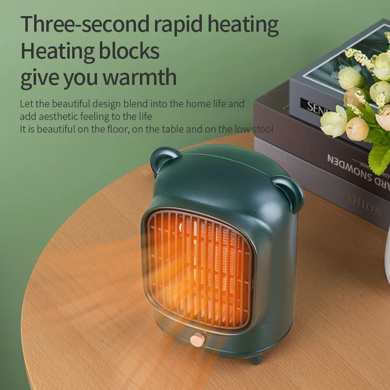 500W Electric Heater PTC Heating Portable Heater Фен Керамичен Нагревател Caloventor Eléctrico Air Warmer Machine Winter . ' - ' . 0