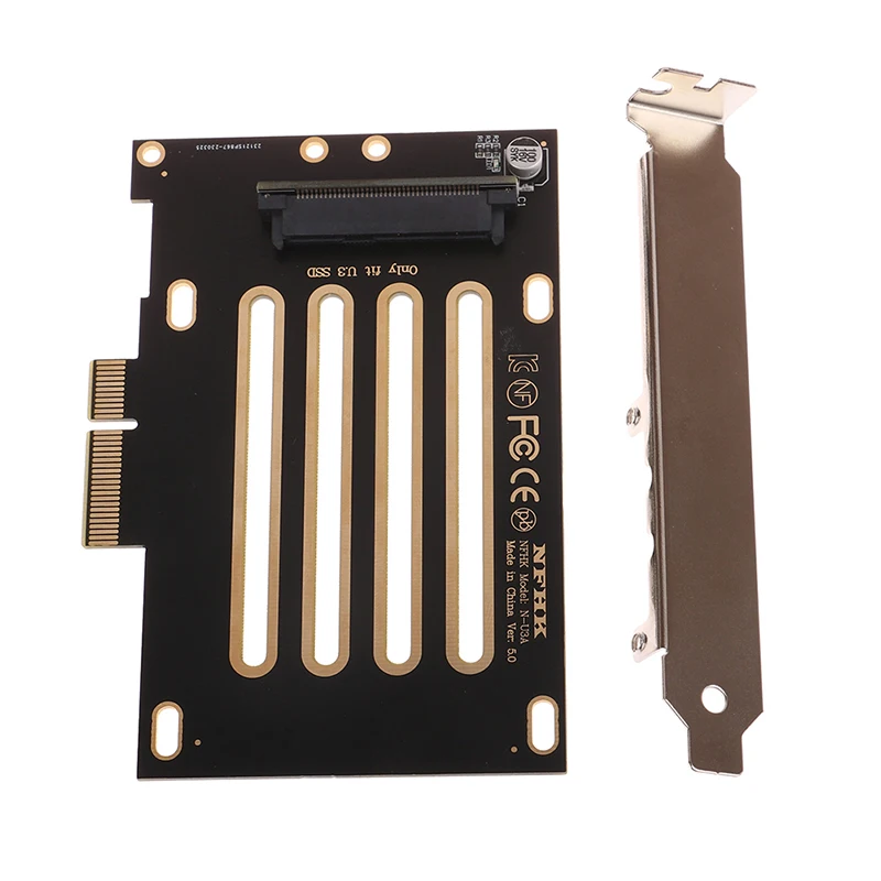 Комплект SSD U3 U. 3 СФФ-8639 за PCI-E 4.0 X4 Lane хост-адаптер за дънната платка PM1735 . ' - ' . 0