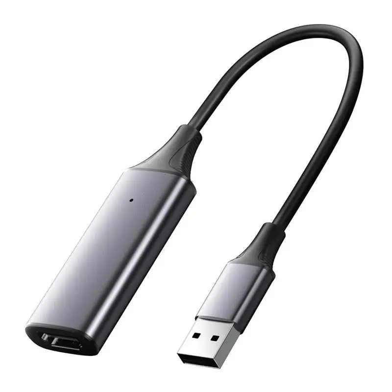 USB-заснемане на видео карта, съвместима с резолюция 1080P HDMIs, кутия за заснемане на видео за компютърна игра, камера, записващо устройство, онлайн излъчване . ' - ' . 0
