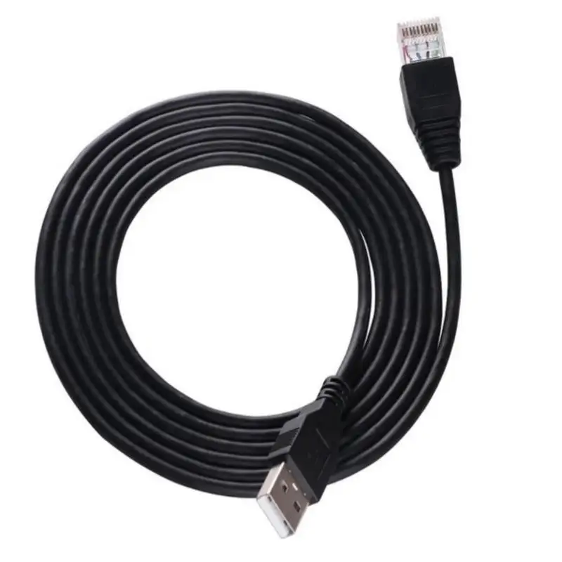 Конзола кабел USB към RJ50 APC Smart-UPS Смяна на USB кабел AP9827 940-0127B 940-127C 940-0127E AP9827 С Гласове разтоварване капак . ' - ' . 0