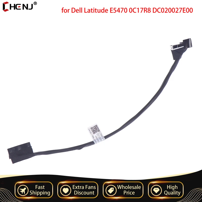 Нов 1 бр. акумулаторни кабел за Dell Latitude E5470 0C17R8 DC020027E00 . ' - ' . 0