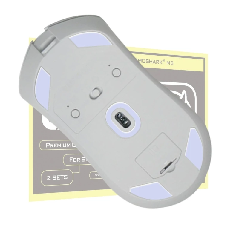 2 комплекта стикери за мишки TALONGAMES, кънки за мишки, тампон за крачета на мишката, следящ извит край, замяна за игра на мишката Darmoshark M3 . ' - ' . 0