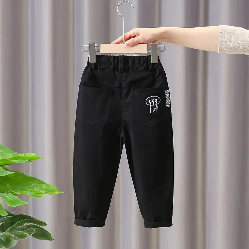 Детски панталони за момчета, пролетно-есенни детски нови ежедневни панталони на чужд стил, детски обикновен панталон, детски панталони . ' - ' . 1