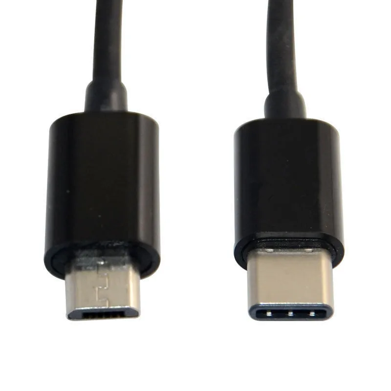 Тип C USB-C към Micro USB Мъжки Синхронизация Зареждане OTG ЗАРЯДНО Устройство Кабел за Захранващ Адаптер За Телефон Huawei Samsung Usbc Тел 0,3 м . ' - ' . 1