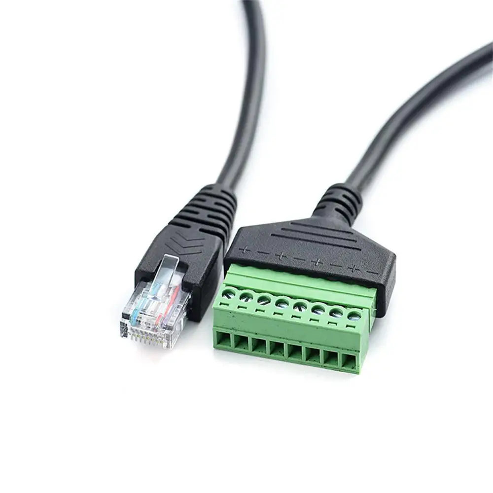 Мрежов кабел PVC стабилна прехвърляне, линия, добро качество, твърда пластмаса компютърни кабели и конектори, удължителен кабел Rj-45 . ' - ' . 1