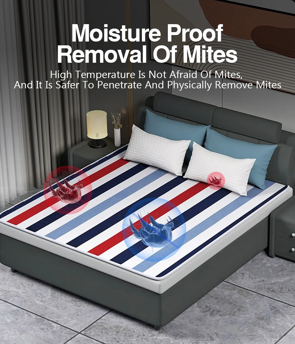 Одеяло с електрически нагревател, 220 В, плюшевое гъст одеяло с термостат, двойна топлоизолация за тялото, матраци, килими с електрически нагревател, мат . ' - ' . 2