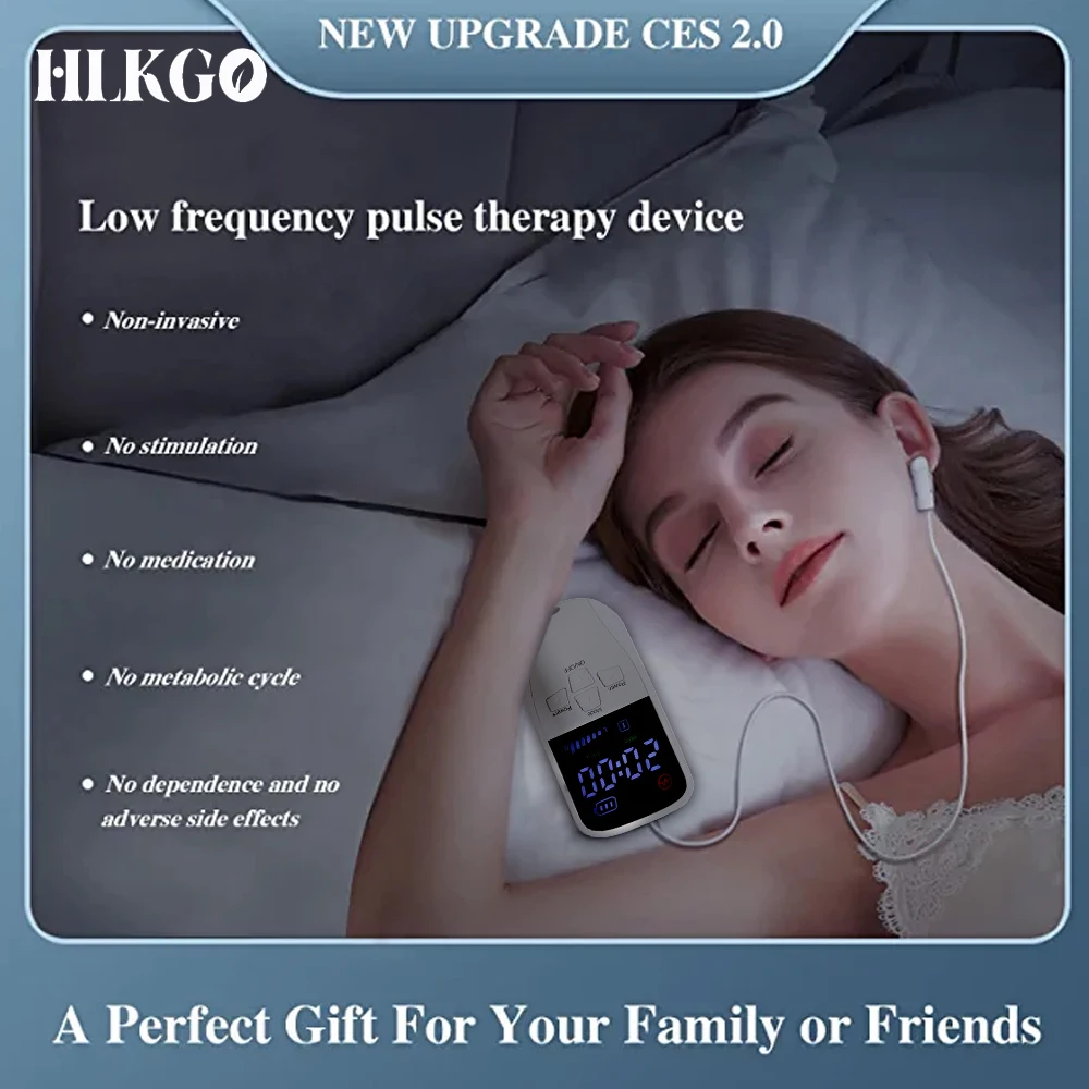 Нова апаратура за електротерапия сън CES от безсъние за лечение на тревожност, безсъние и депресия, мигрена, неврози, . ' - ' . 2