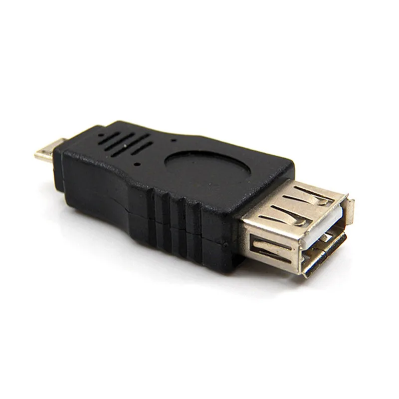 USB 2.0 Жена Към Micro USB B 5-Пинов Щепсел OTG Адаптер Конвертор 10 бр./лот Безплатна доставка . ' - ' . 2