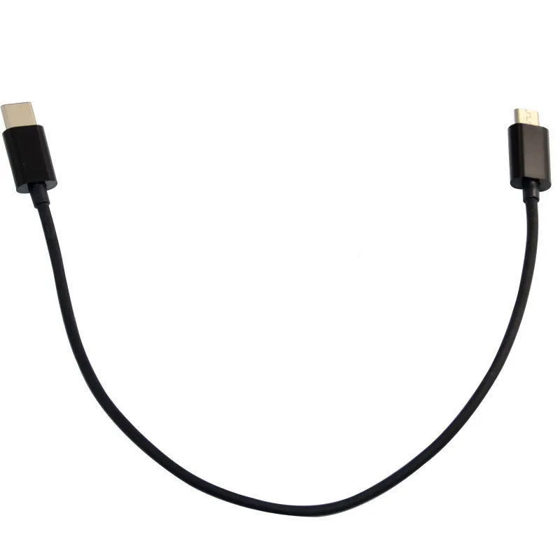 Тип C USB-C към Micro USB Мъжки Синхронизация Зареждане OTG ЗАРЯДНО Устройство Кабел за Захранващ Адаптер За Телефон Huawei Samsung Usbc Тел 0,3 м . ' - ' . 2