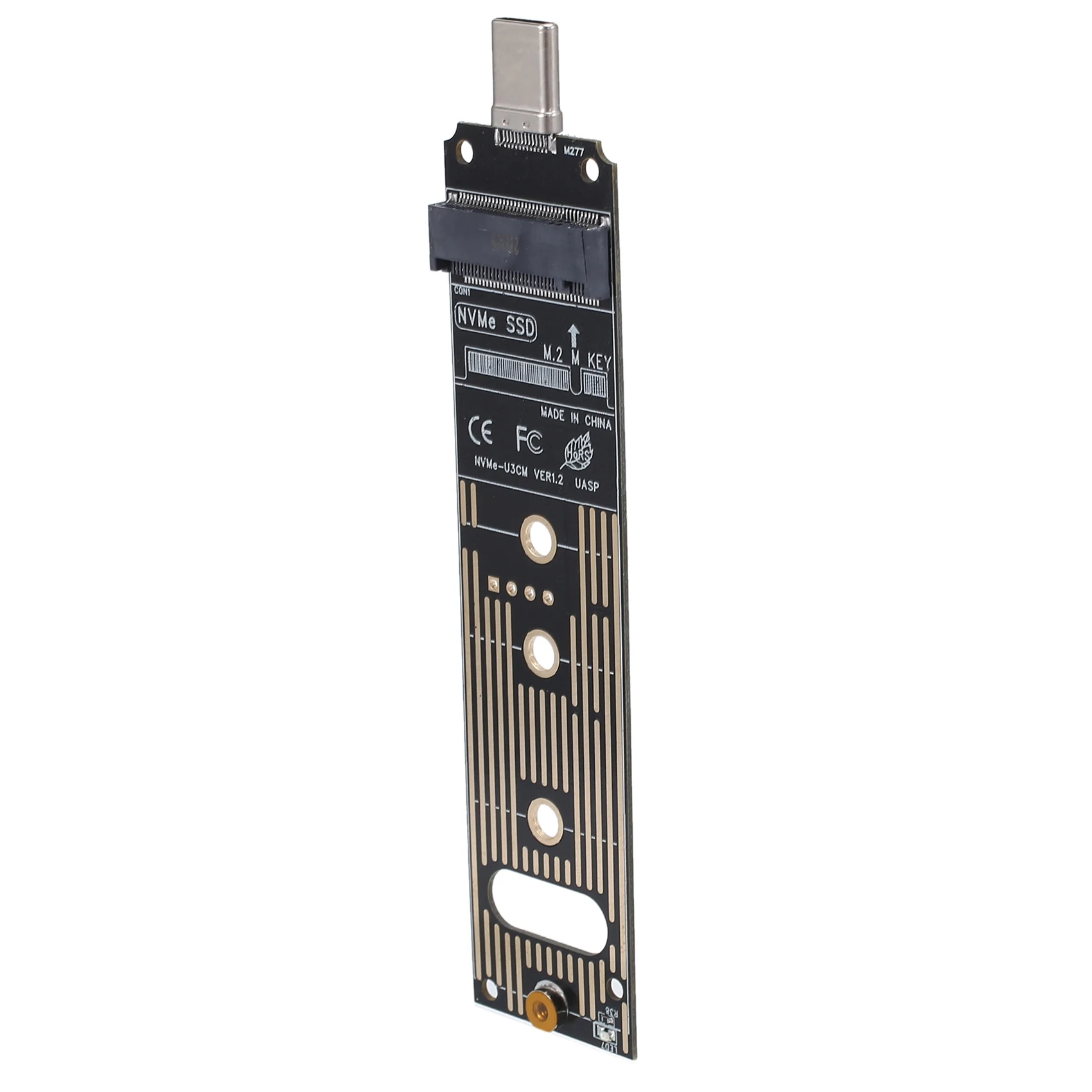 M2 SSD Адаптер NVMe Корпус M. 2 за TYPE-C Калъф за NVME PCIE M Ключ 2230/2242/2260/2280 SSD Конвертор NVMETYPE-C . ' - ' . 2