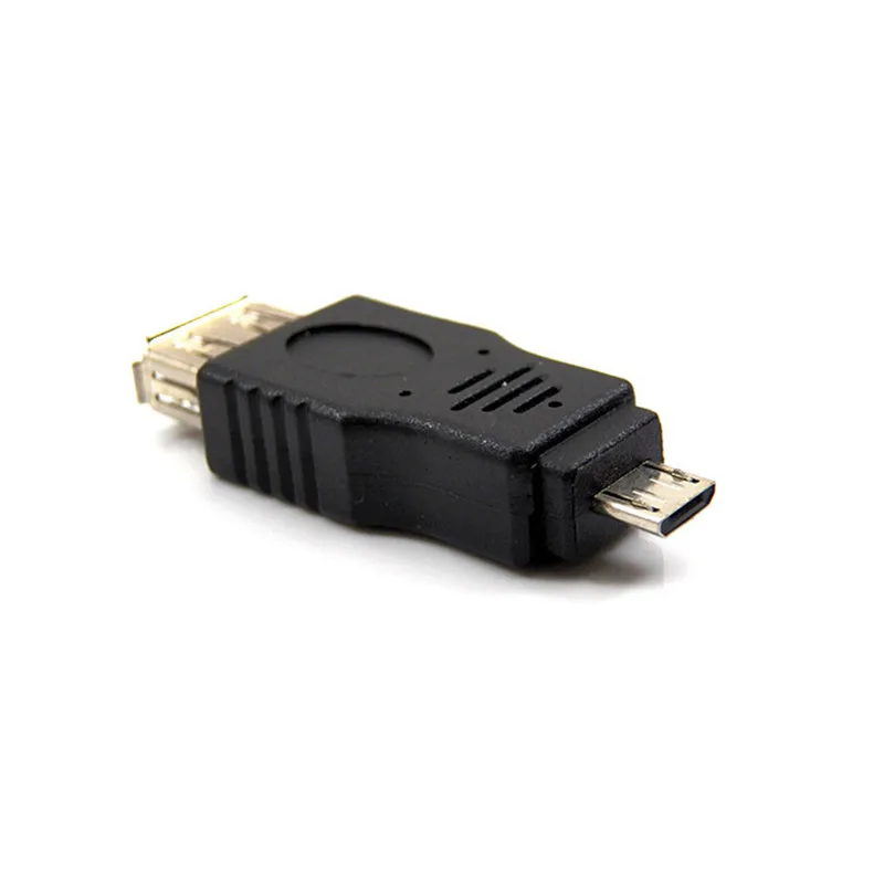 USB 2.0 Жена Към Micro USB B 5-Пинов Щепсел OTG Адаптер Конвертор 10 бр./лот Безплатна доставка . ' - ' . 3