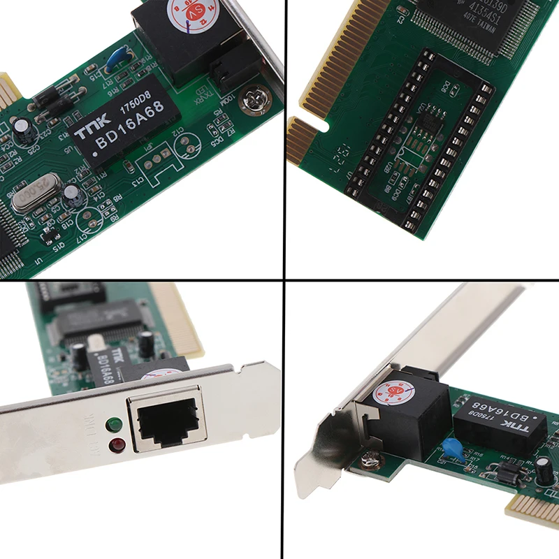 PCI RTL8139D 10/100 М 10/100 Mbps RJ-45 Ethernet Мрежова карта Lan PCI Мрежова карта . ' - ' . 3