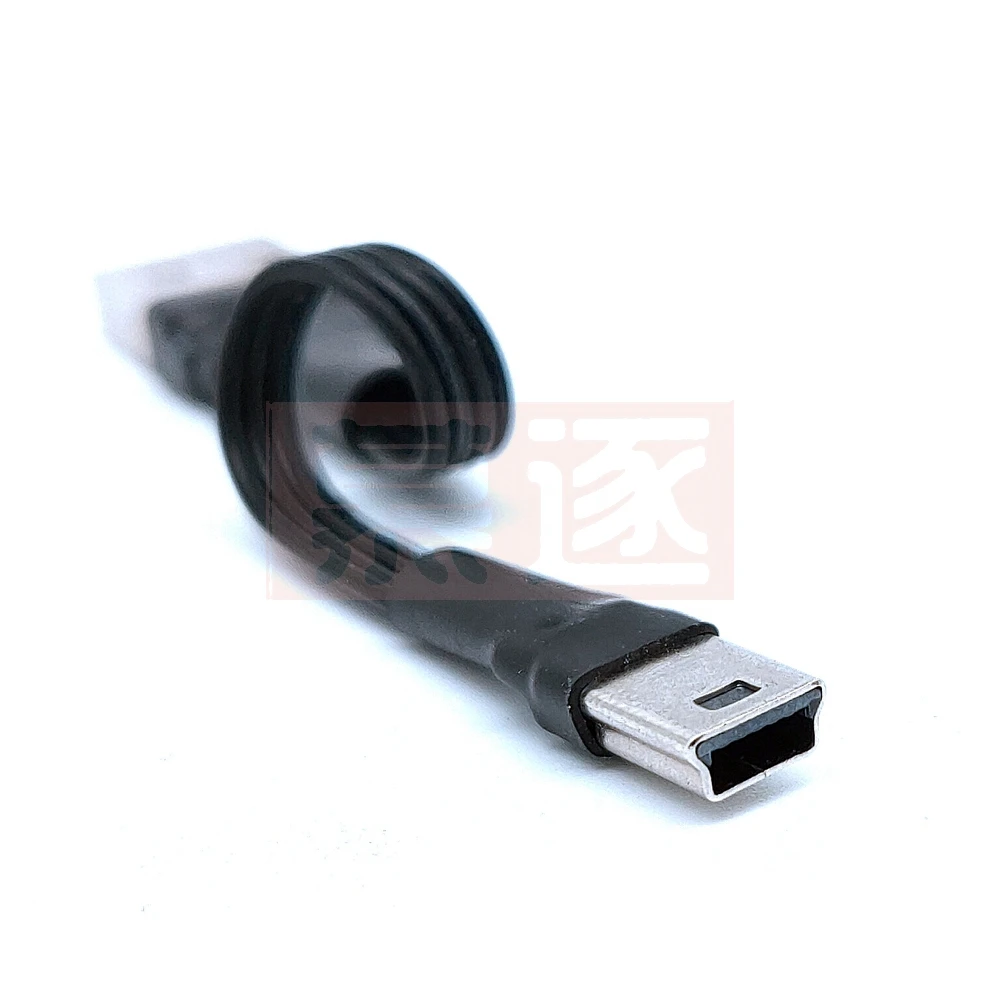 USB Daten Kabel A Stecker auf Mini 5Pin USB B Männlichen 90 Grad UP/Unten/Links/Rechts winkel Adapter Sync Lade 0,2 M 0,5 M . ' - ' . 3