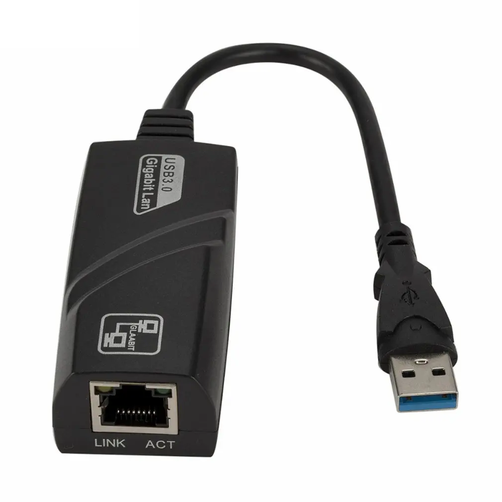Кабелен мрежов адаптер USB 3.0, Gigabit Ethernet LAN rj-45 (10/100/1000) Mbps мрежова карта Ethernet за PC, директна доставка . ' - ' . 3