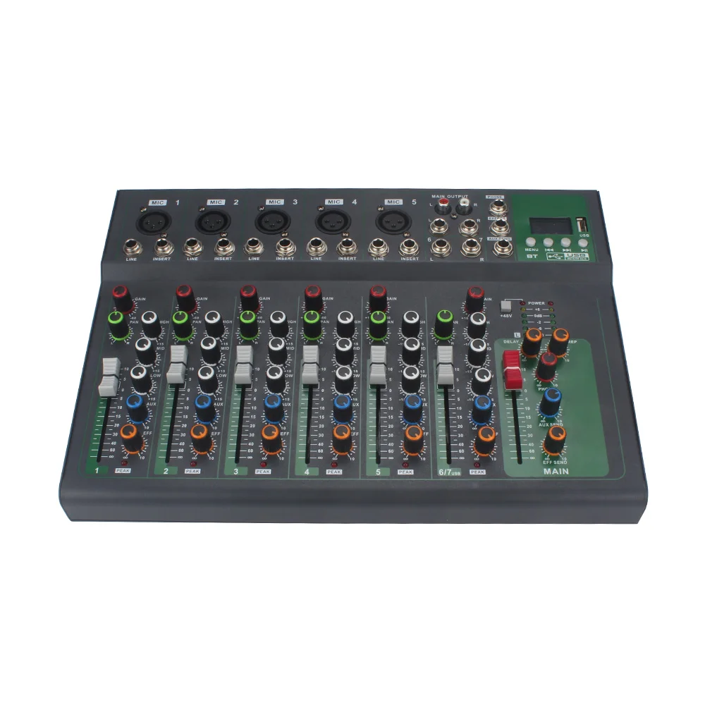 Висококачествен професионален дигитален аудиомикшер с функционално дистанционно dj mixer bl USB . ' - ' . 3