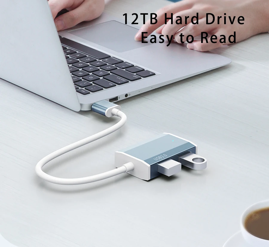 USB 3.0 хъб-удължителен кабел за високоскоростен 5В1 4-портов USB сплитер многопортовый за Lenovo Xiaomi Macbook Pro Аксесоари за преносими компютри . ' - ' . 3