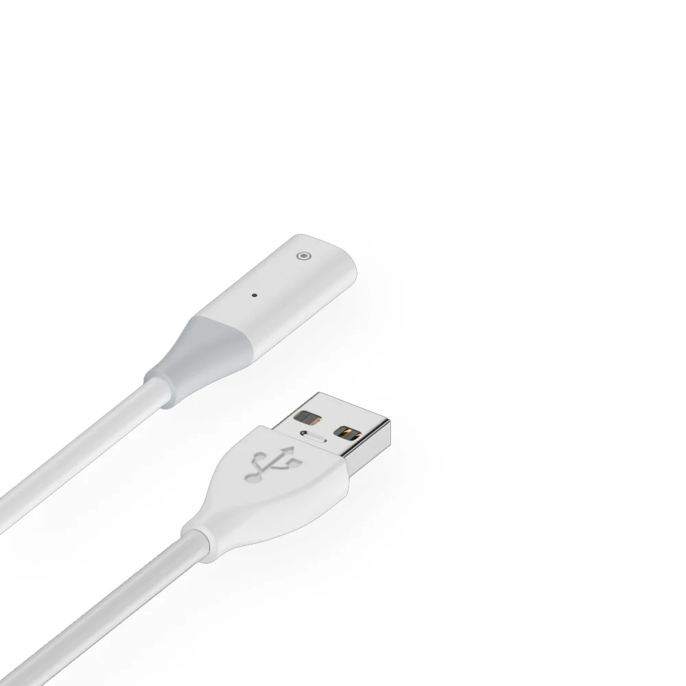 Кабел за зареждане USB-C от Jpeg USB-A Power Основната 0,5 М, 1 М за Apple Молив Бяла Електрическа Линия . ' - ' . 4