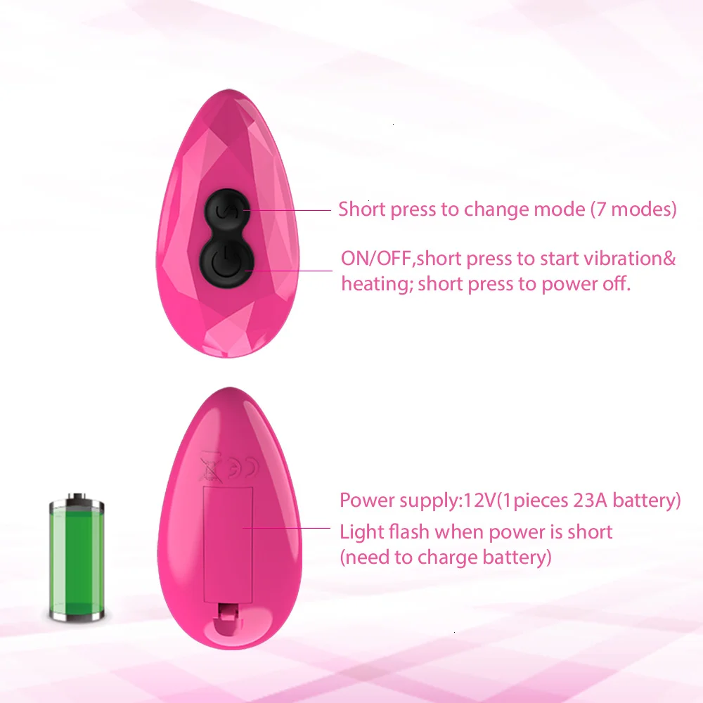 7 скоростни функции Мощен загряващ смучене вибратор Вибратор G-Spot Стимулация на клитора Секс-машина за Играчки за възрастни за жени . ' - ' . 4