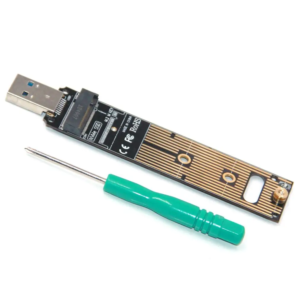 M. 2 SSD към USB 3.1 Адаптер NVME Преносима карта с гореща Замяна Висока производителност Вътрешен Конвертор PCI-E за 2242/2260/2280 . ' - ' . 4