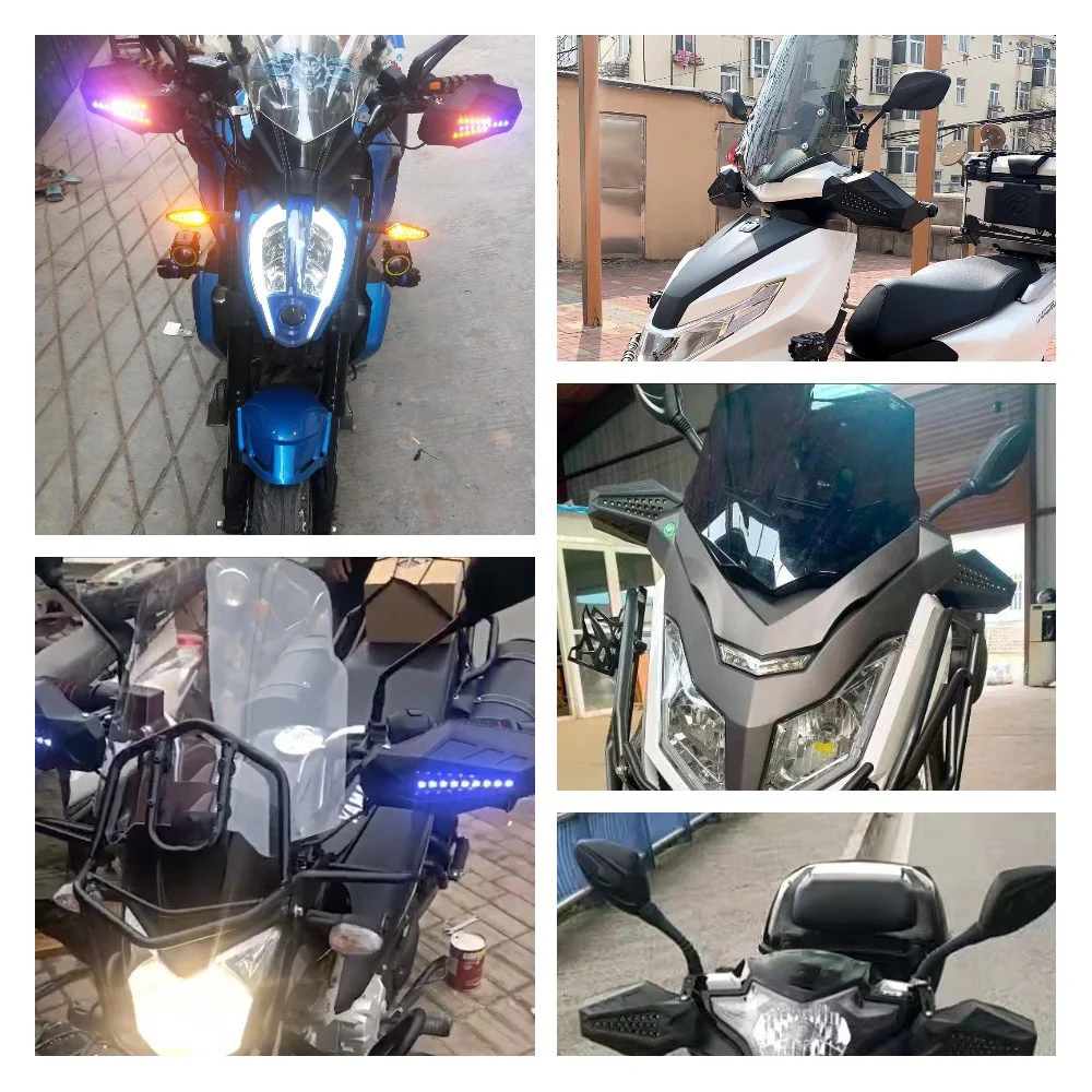 Мотоциклетни Защитни Калъфи За ръка С led Подсветка KAWASAKI ZX10R 2016 ZZR 400 NINJA 250R ВУЛКАН 800 VULCAN 900 CLASSIC Z750 . ' - ' . 4