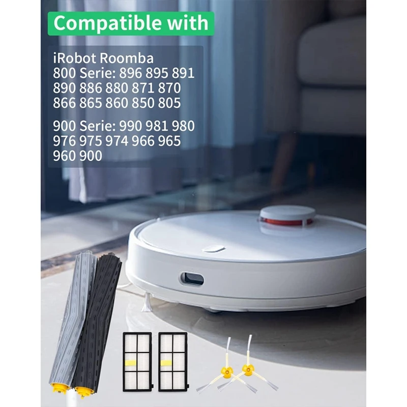 Резервни части за Irobot Roomba серия 800 900, сменяеми четки, аксесоари за прахосмукачка . ' - ' . 4