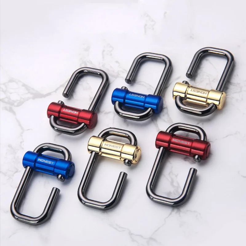 Нов популярни модерен ключодържател за мъже и жени, метална халка за ключове от кола, малка изискана окачване K5040 . ' - ' . 4