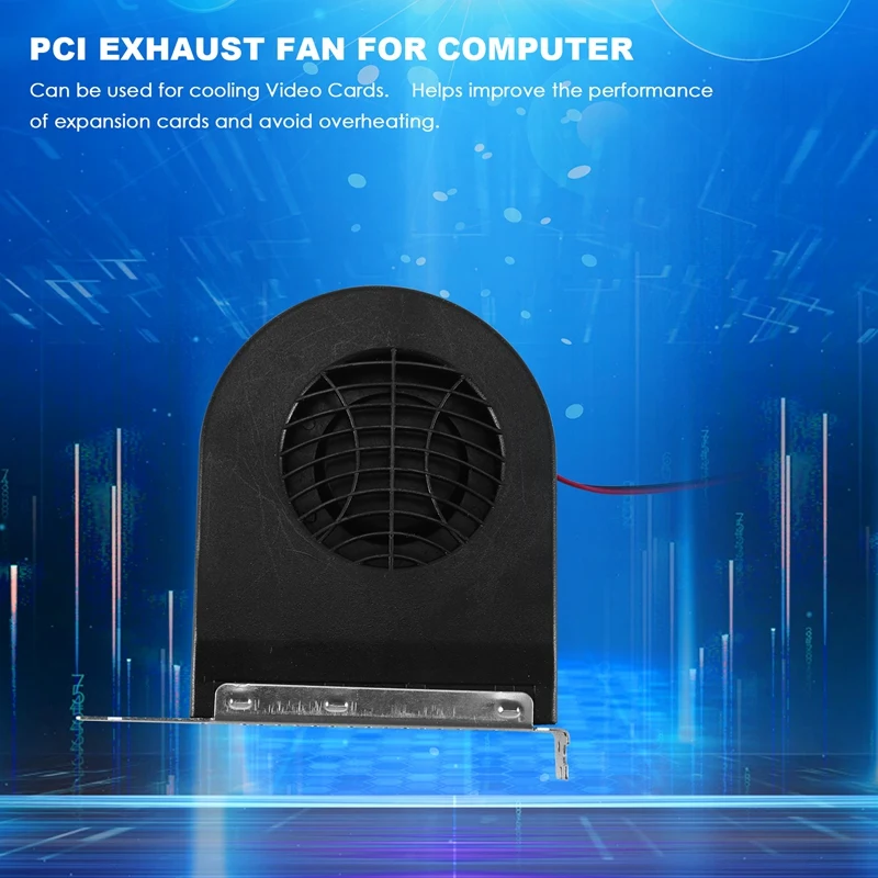 Мини-системен вентилатор с конектор PCI за процесора, охлаждащ вентилатор vdc, нови вентилатори за охлаждане PCI за компютър . ' - ' . 5