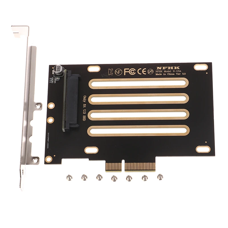 Комплект SSD U3 U. 3 СФФ-8639 за PCI-E 4.0 X4 Lane хост-адаптер за дънната платка PM1735 . ' - ' . 5