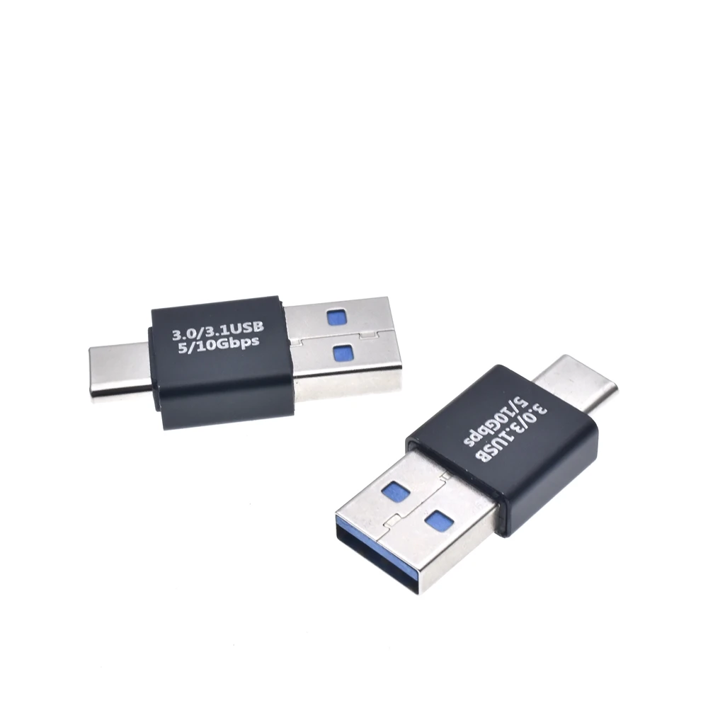 1 бр. конектор USB Type C-C за да се свържете към конектора USB3.0, кабел-адаптер за зареждане, синхронизация на данни, конвертор USB 3.1 Type C . ' - ' . 5