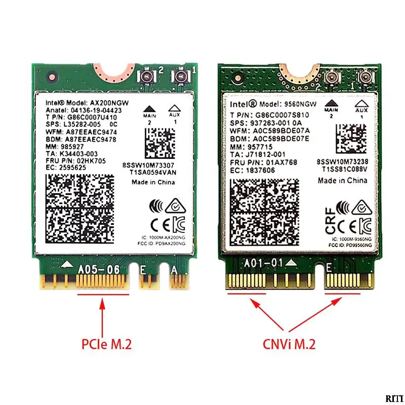 1 бр. Адаптер M. 2 NGFF за Mini PCI-E (PCIe + USB) За M. 2 Wifi, Bluetooth Wlan . ' - ' . 5