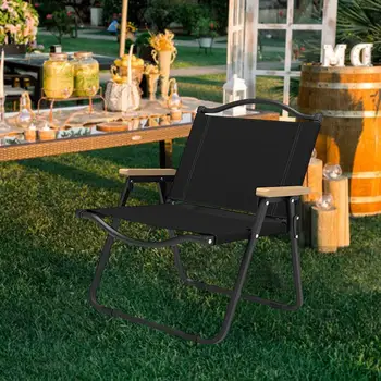 Сгъваем стол за къмпинг, сверхпрочное устойчиво седалка за разходки за големи концертни партита, мебелни аксесоари, музикални фестивали на плажа