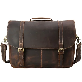 Корпоративна дизайн, чанта през рамо от естествена кожа за мъже и момчета, училищна чанта-месинджър s през рамо с каишка за багаж