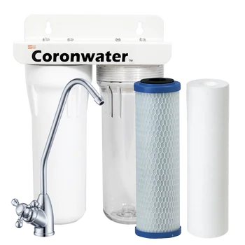 Филтър за вода под тезгяха USF02-14 Съдове за филтрация на водата от ръжда, хлор, органични вещества