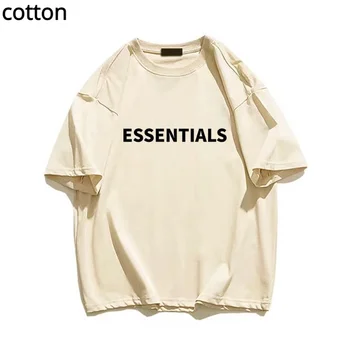 Тениска Y2k, лятна памучен мъжка тениска с писмото принтом, градинска облекло, модната марка, топ, реколта женска тениска оверсайз