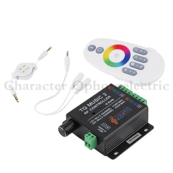 5ШТ DC12V 24V RGB led контролер RF Music Audio control 18A канал 3 TQ Music 2 за SMD 3528 smd 5050 5630 led ленти светлина