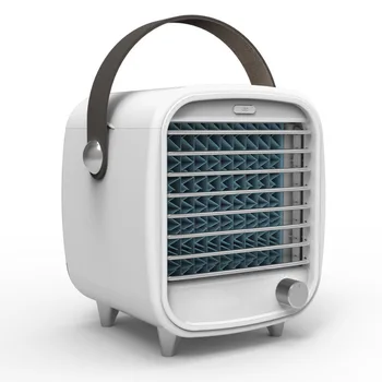 Домакински охлаждащ вентилатор, вграден в офис кутия за лед, охлаждащ вентилатор, преносим климатик, лампа, настолен вентилатор въздушен охладител, овлажнител