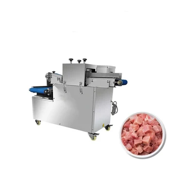 Електрическа мелачка, търговска машина за рязане на пиле и говеждо месо от неръждаема стомана