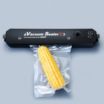Електрическа вакуум пакетираща машина за съхранение на хранителни продукти, безплатни пакети за храни 110/220v, автоматична вакуумна пакетираща машина