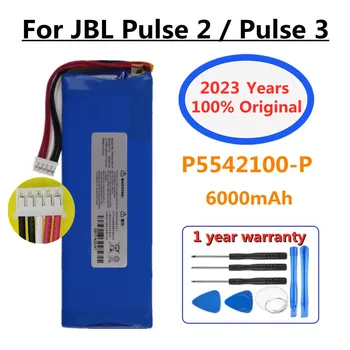 6000 mah Оригиналния Плеър Акумулаторна Батерия За JBL Pulse 2 Pulse 3 Pulse2 Pulse3 P5542100-P Безжична Bluetooth Аудио Батерия