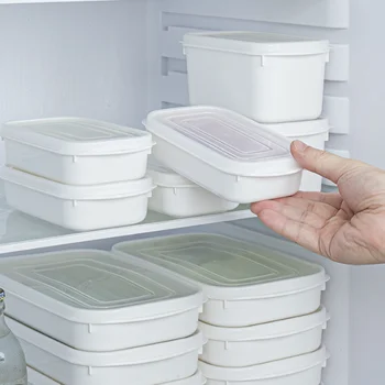 Контейнер за съхранение на храна В Хладилника Пластмасова Кутия За Съхранение на тиксо на Кутията е Запечатана Кутия, За Съхранение на Продукта Кутия За Съхранение на Пържоли Кухненски Принадлежности