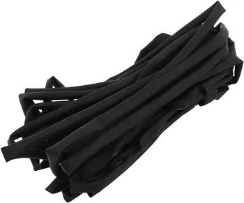 Polyolefin тръба Keszoox с дължина 4,5 м, с диаметър 3 мм, свиване на тръба черна