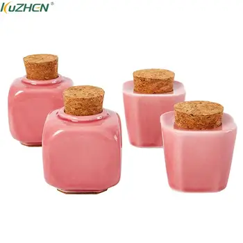 1 бр. фарфоровое rose ястие за дизайн нокти от акрил, стъкло, контейнер за течен прах, бутилка със запушалка, конус за маникюр, кристален чаша