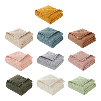 Лесно бебешки одеяла от памук, плат за новородено, пеленальное одеяло за есенния подарък на едро