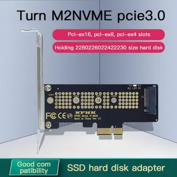 NVMe PCIe M. 2 NGFF SSD За PCI-E X1 Карта Адаптер PCI-E M. 2 Група За 2230-2280 Размер на M2 Pcie Адаптера X4 X16 Безплатна Доставка