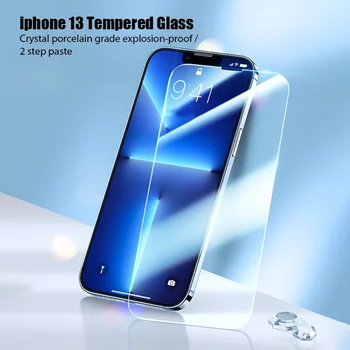 Закалено Стъкло 9H За IPhone14 13 12 11 Pro Max Защитно Фолио За екран За iPhone XS-Pro Max X XR Защитно Стъкло
