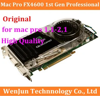 Висок клас графична карта nVidia Quadro FX4600 768 MB PCIE PCIe за Mac Pro 2006-2007 macpro 1.1-2.1