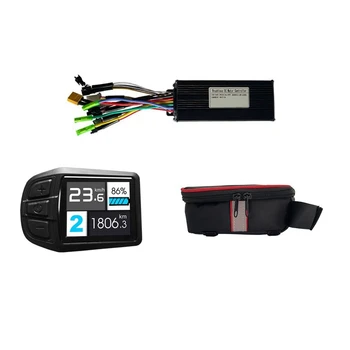 24/36/48 В 30A контролер за электровелосипеда Контролер за электровелосипеда UKC3 цветен екран е инструмент, с контролер Малка чанта
