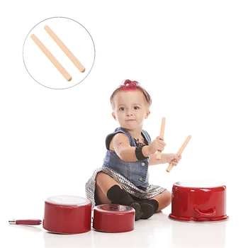2 чифта ритмични, щеки, принадлежности за ударни инструменти, детски музикален игри набор от Kidcraft, играчки за малки деца