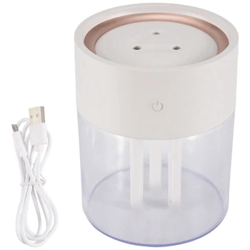 1 Комплект Овлажнител на въздуха USB Ултразвукова дифузор етерично масло с led лампа с голям капацитет